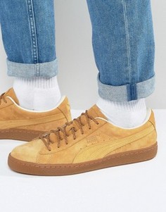 Классические светло-коричневые кроссовки Puma 36132401 - Рыжий