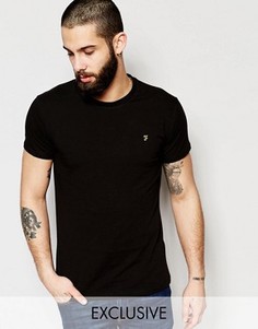Эластичная футболка эксклюзивно для Farah - Черный