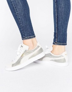 Замшевые кроссовки Puma WNs - Белый