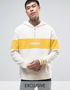 Худи бежевого цвета с горловиной на молнии Puma эксклюзивно для ASOS 57531002 - Бежевый