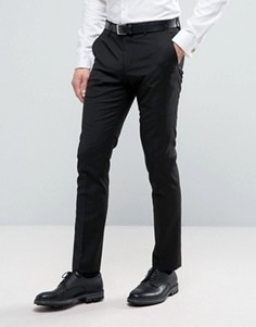 Узкие строгие брюки Selected - Черный