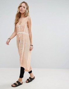 Топ-туника Free People Riptide - Розовый