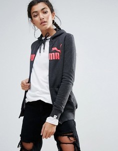 Худи Puma No1 FZ Q4 - Серый