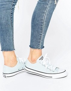 Бледно-голубые кроссовки Converse All Star Ox - Синий