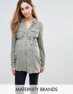 Рубашка Mamalicious Maternity - Зеленый Mama.Licious
