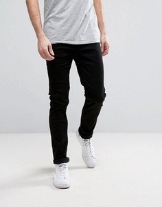 Черные узкие джинсы стретч Only &amp; Sons - Черный