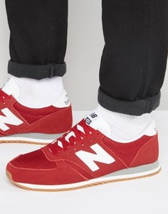 Красные кроссовки в стиле 70-х New Balance Running 420 U420RWG - Красный