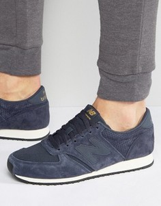Темно-синие кроссовки New Balance 70s Running 420 U420PNV - Темно-синий