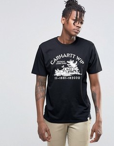 Футболка Carhartt WIP S/S Detroit Junkyard - Черный