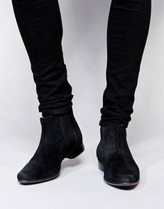 Замшевые ботинки ASOS Chelsea - Черный