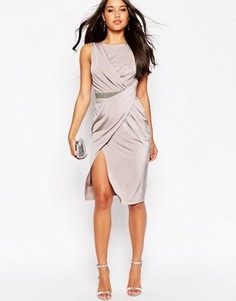 Платье миди ASOS - Фиолетовый