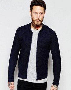Темно-синий вязаный кардиган ASOS - Темно-синий