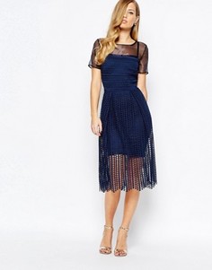 Темно-синее платье Body Frock Milly - Темно-синий
