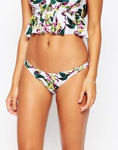 Плавки бикини с пальмовым принтом ASOS Jungle - Мульти