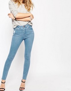 Джинсы скинни ASOS RIDLEY - Синий