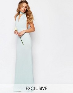 Платье-трансформер длины макси TFNC WEDDING - Зеленый