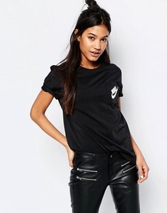 Футболка с логотипом Nike - Черный