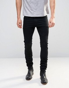 Черные супероблегающие джинсы ASOS - Черный