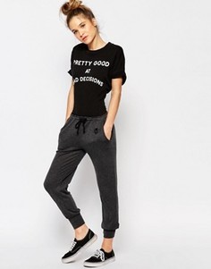 Джоггеры Wildfox Canyon - Черный