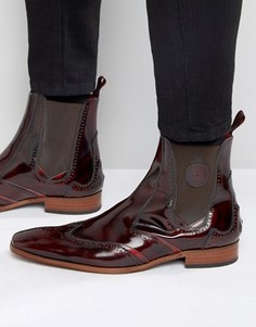 Кожаные ботинки челси Jeffery West Scarface - Красный