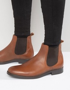 Кожаные ботинки челси Selected Homme Oliver - Рыжий
