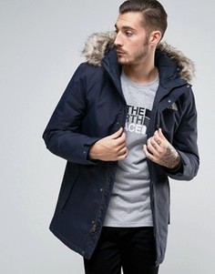 Темно-синяя утепленная куртка The North Face Zaneck - Темно-синий