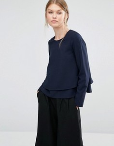 Лонгслив Vero Moda - Синий