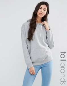Худи свободного кроя New Look Tall - Серый