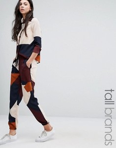 Спортивные штаны колор блок Vero Moda Tall - Мульти