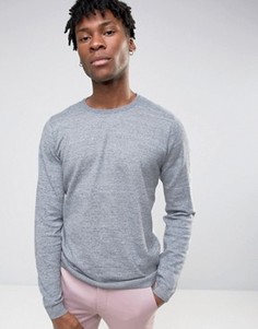 Джемпер с круглым вырезом Burton Menswear - Серый