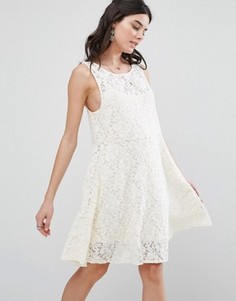 Кружевное платье Free People - Белый