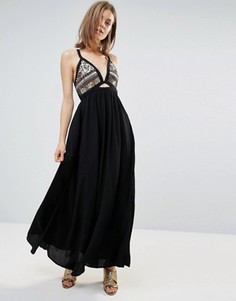 Платье макси Glamorous - Черный