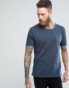 Nudie Jeans Co Ove Patched T-Shirt - Темно-синий
