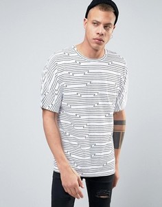 Полосатая футболка Cheap Monday - Белый