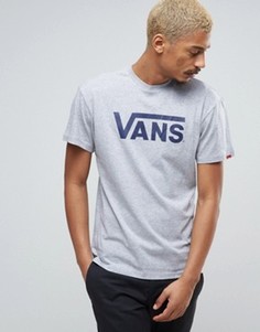 Серая футболка Vans Classic V00GGGKOO - Серый