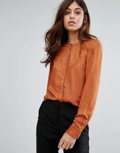 Свободная рубашка Vero Moda - Оранжевый