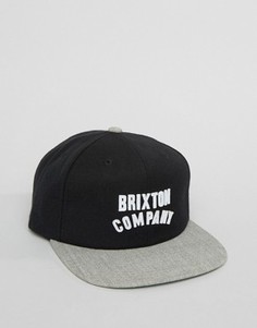 Бейсболка Brixton Woodburn - Черный