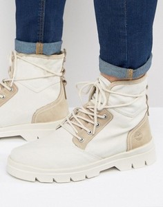 Ботинки из парусины с 4 люверсами Timberland Cityblazer - Серый