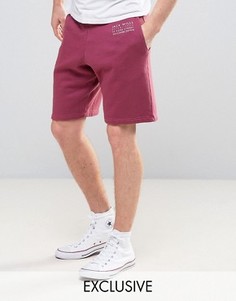 Jack Wills Balmore Sweatshorts in Berry - Розовый