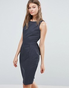 Платье-футляр в горошек Sugarhill Boutique - Серый
