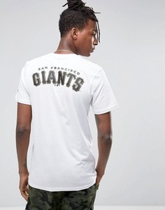 New Era SF Giants T-Shirt With Back Print - Белый