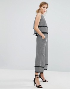 Finders Bailey Wide Leg Trouser Co-ord - Черный