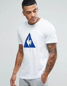 Le Coq Sportif Essential Flock T-Shirt In White 1710445 - Белый