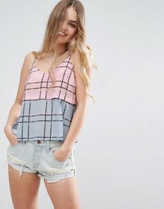 Топ в клетку ASOS - Мульти