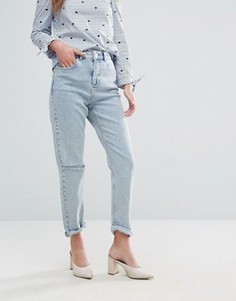 Джинсы в винтажном стиле Miss Selfridge - Синий