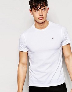 Футболка с круглым вырезом Tommy Hilfiger Denim - Белый