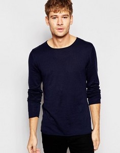 Легкий трикотажный джемпер Selected Homme - Синий