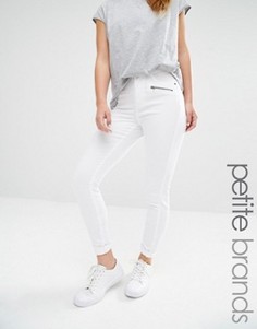 Облегающие джинсы Vero Moda Petite - Белый