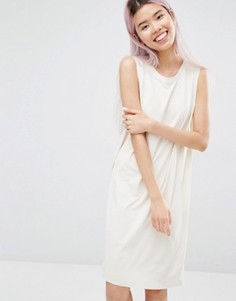 Платье без рукавов Monki - Белый
