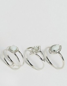 Набор колец ALDO Kanitz - Серебряный